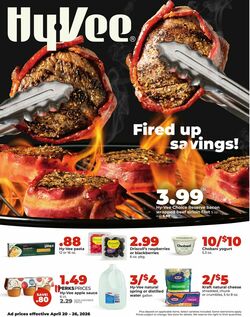 Catalogue HyVee from 04/20/2026
