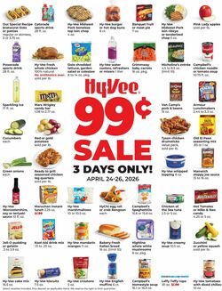 Catalogue HyVee from 04/24/2026