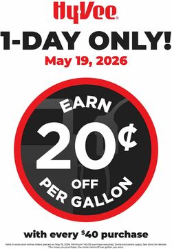 Catalogue HyVee from 05/19/2026