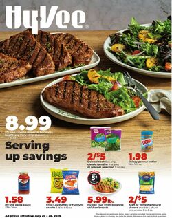 Catalogue HyVee from 07/20/2026
