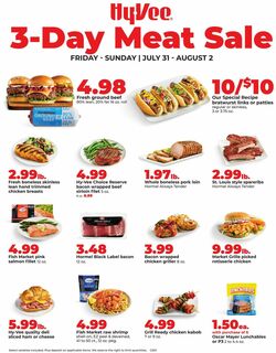 Catalogue HyVee from 07/31/2026