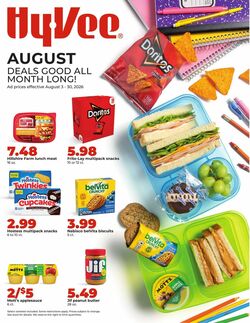 Catalogue HyVee from 08/03/2026