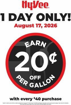 Catalogue HyVee from 08/17/2026