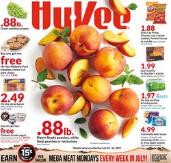 Catalogue HyVee from 07/10/2019