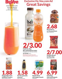 Catalogue HyVee from 07/10/2019