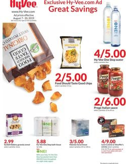 Catalogue HyVee from 08/07/2019