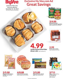 Catalogue HyVee from 11/13/2019