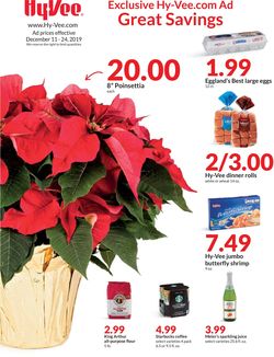 Catalogue HyVee - Holiday Ad 2019 from 12/11/2019