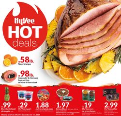 Catalogue HyVee - Holiday Ad 2019 from 12/11/2019