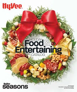 Catalogue HyVee Holiday 2020 from 11/01/2020