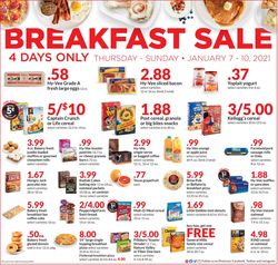 Catalogue HyVee Breakfast Sale 2021 from 01/07/2021