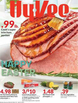 Catalogue HyVee Easter 2021 from 03/31/2021