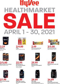 Catalogue HyVee from 04/01/2021