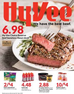 Catalogue HyVee from 04/28/2021