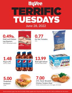 Catalogue HyVee from 06/28/2022