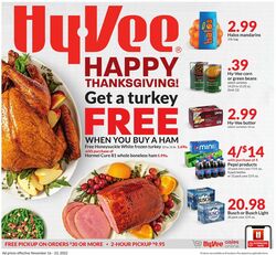 Catalogue HyVee from 11/16/2022