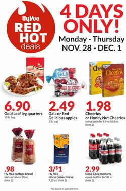 Catalogue HyVee from 11/28/2022