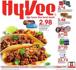 Catalogue HyVee from 11/30/2022