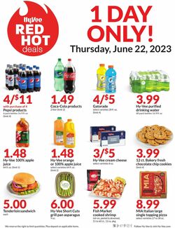 Catalogue HyVee from 06/22/2023