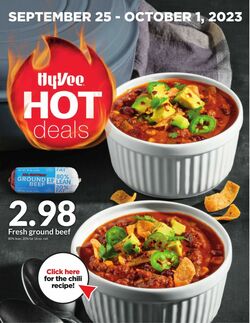 Catalogue HyVee from 09/25/2023