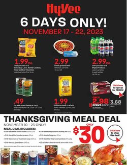 Catalogue HyVee from 11/17/2023