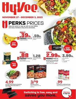 Catalogue HyVee from 11/27/2023