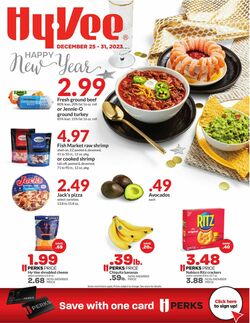 Catalogue HyVee from 12/25/2023
