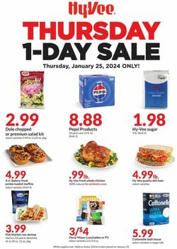 Catalogue HyVee from 01/25/2024