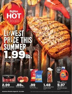 Catalogue HyVee from 08/19/2024