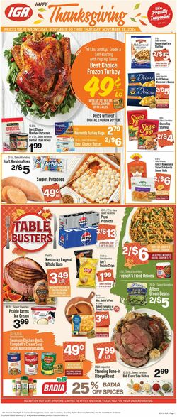 Current weekly ad IGA