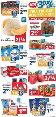 Catalogue IGA from 08/12/2019