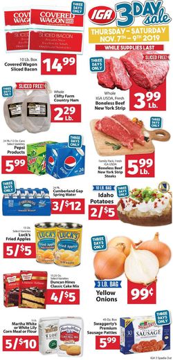 Catalogue IGA from 11/04/2019