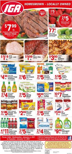 Catalogue IGA from 01/06/2021