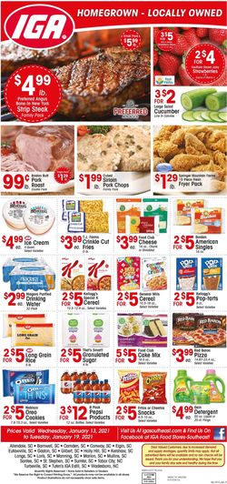 Catalogue IGA from 01/13/2021