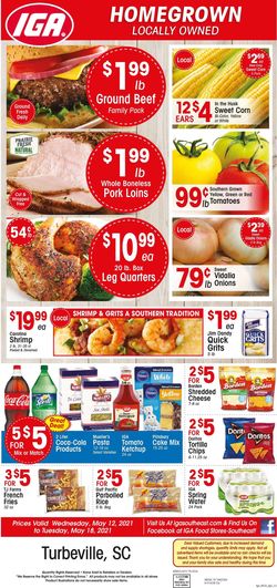 Catalogue IGA from 05/12/2021