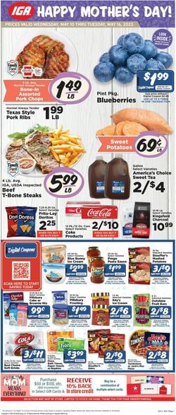 Catalogue IGA from 05/10/2023