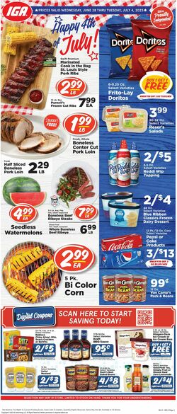 Catalogue IGA from 06/28/2023