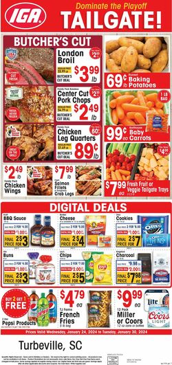 Catalogue IGA from 01/24/2024