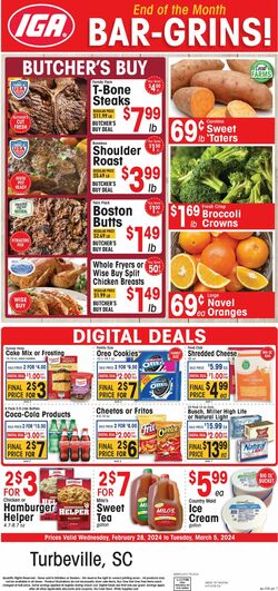 Catalogue IGA from 02/28/2024