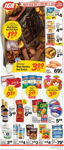 Current weekly ad IGA