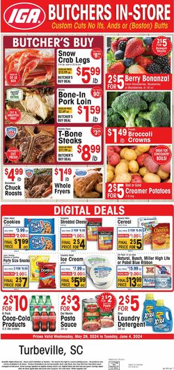 Catalogue IGA from 05/29/2024