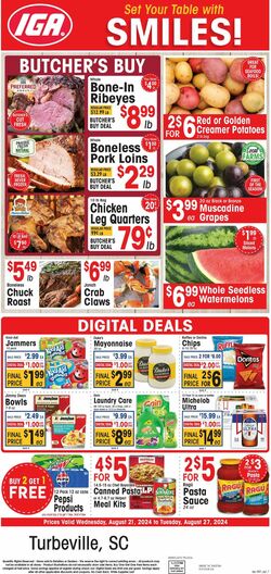 Catalogue IGA from 08/21/2024