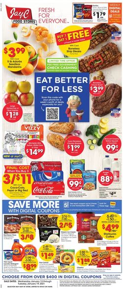 Catalogue Jay C Food Stores from 01/13/2021