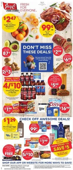 Jay C Food Stores Current weekly ad 08/12 - 08/18/2020 [4] - frequent ...