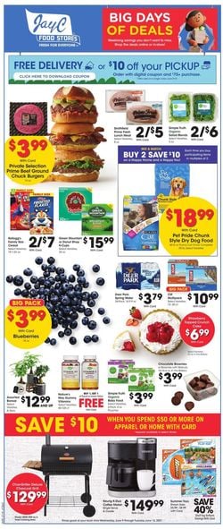 Catalogue Jay C Food Stores from 06/09/2021