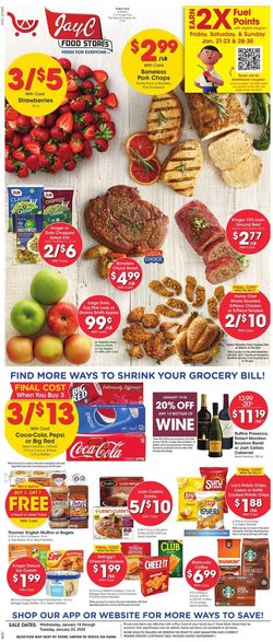Current weekly ad Jay C Food Stores