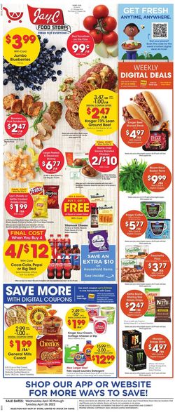 Catalogue Jay C Food Stores from 04/20/2022