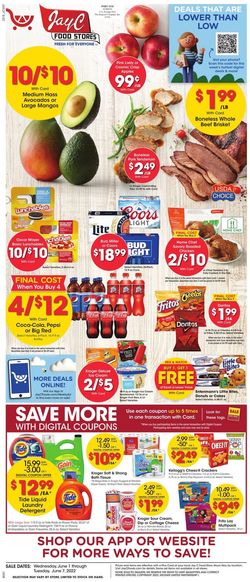 Catalogue Jay C Food Stores from 06/01/2022