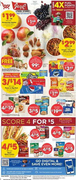 Catalogue Jay C Food Stores from 02/22/2023