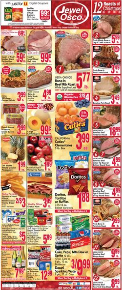 Catalogue Jewel Osco - Christmas Ad 2019 from 12/11/2019